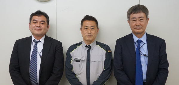  Mr. Miyagawa (Yokogawa), Mr. Kai (Osaka Metro), Mr. Nishida (Yokogawa)